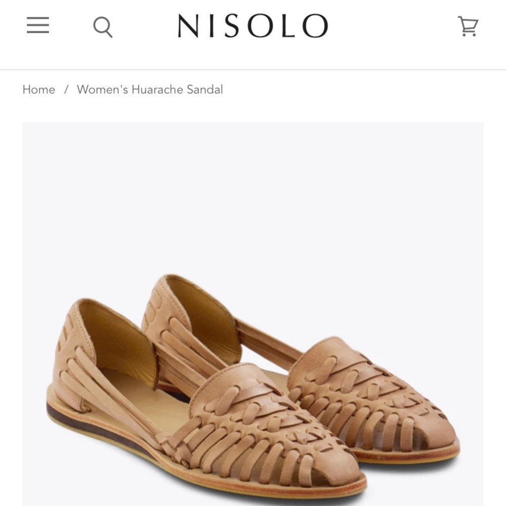 Nisolo Women's Huarache Sandal Size 11